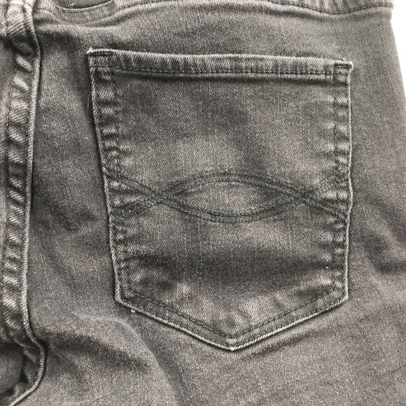 Abercrombie & Fitch Womens Jeans Size 6S Super Skinny Black Denim Casual Ankle - Picture 16 of 16